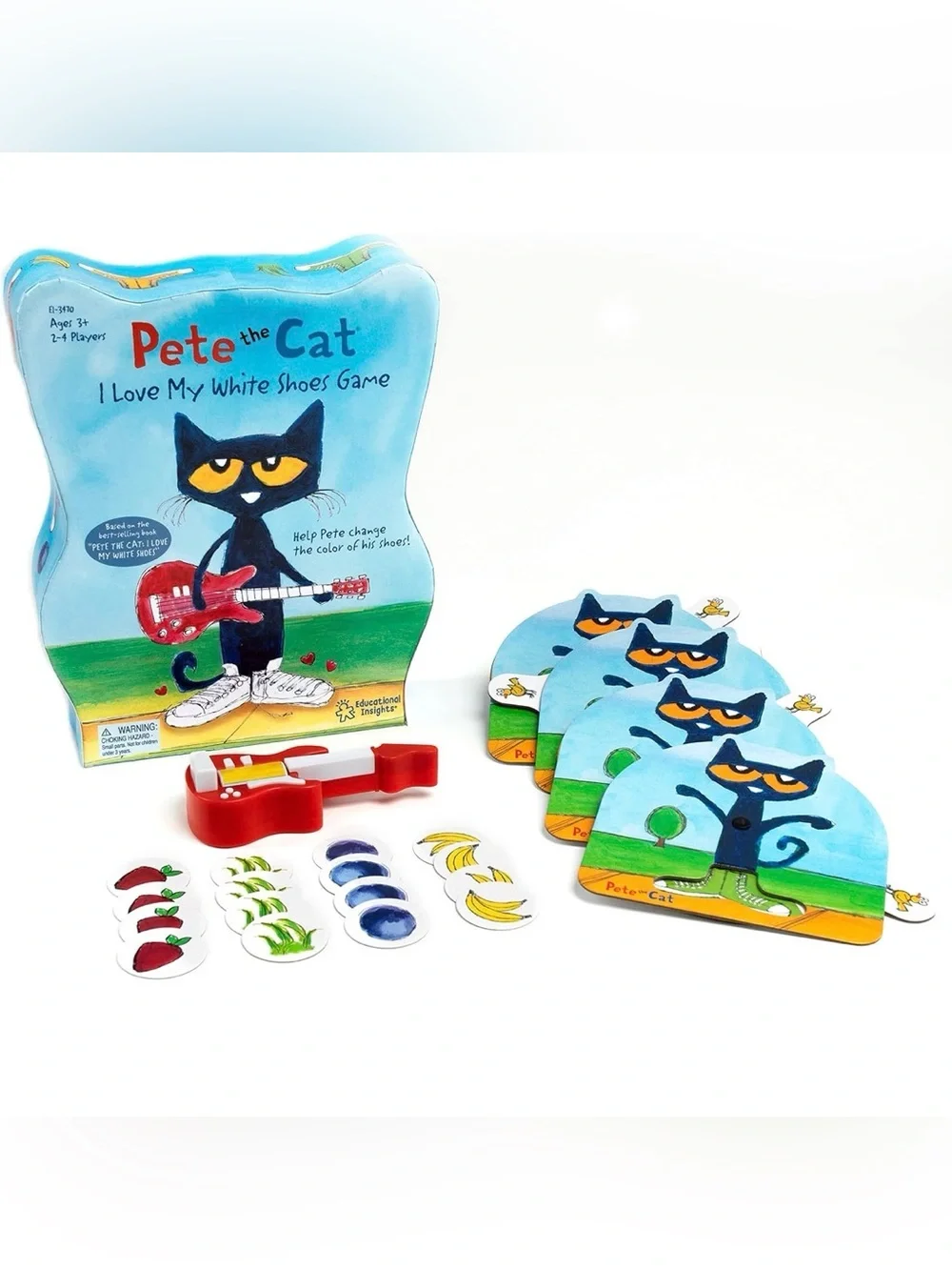 Pete the Cat Educational Board Game Bundle 2 Games Included